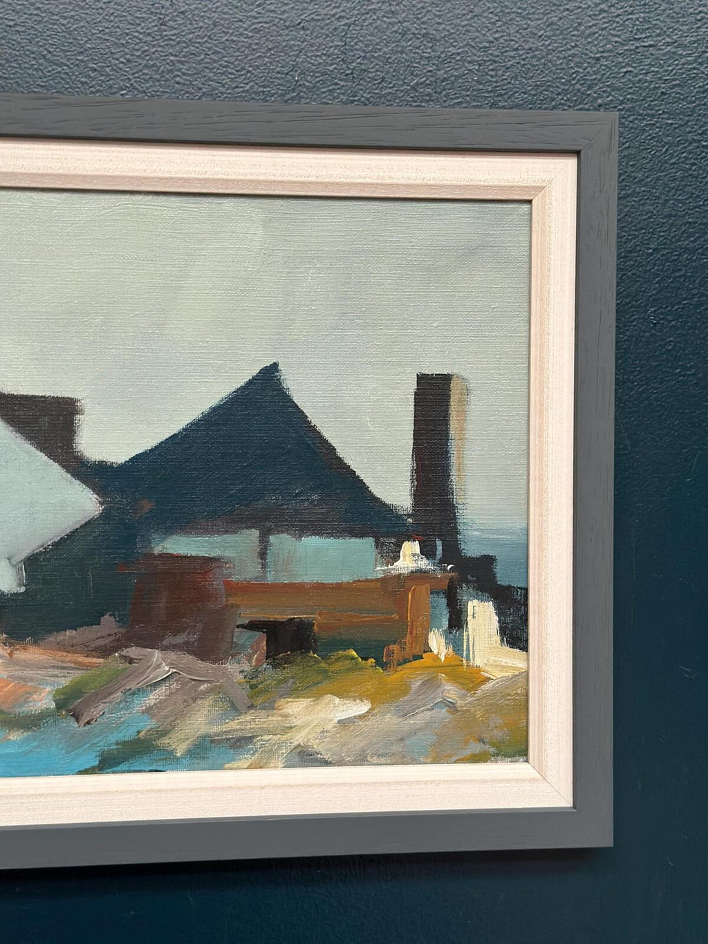 “Huts on the Coast” (Attributed to Kai C.