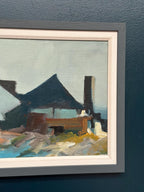 “Huts on the Coast” (Attributed to Kai C.