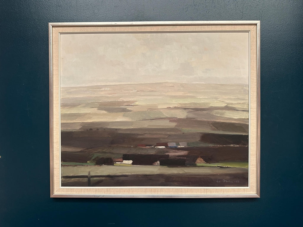 “House in a Flat Landscape” by Evert Färhm