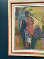 “Family in Tenerife” by Margareta Wallin