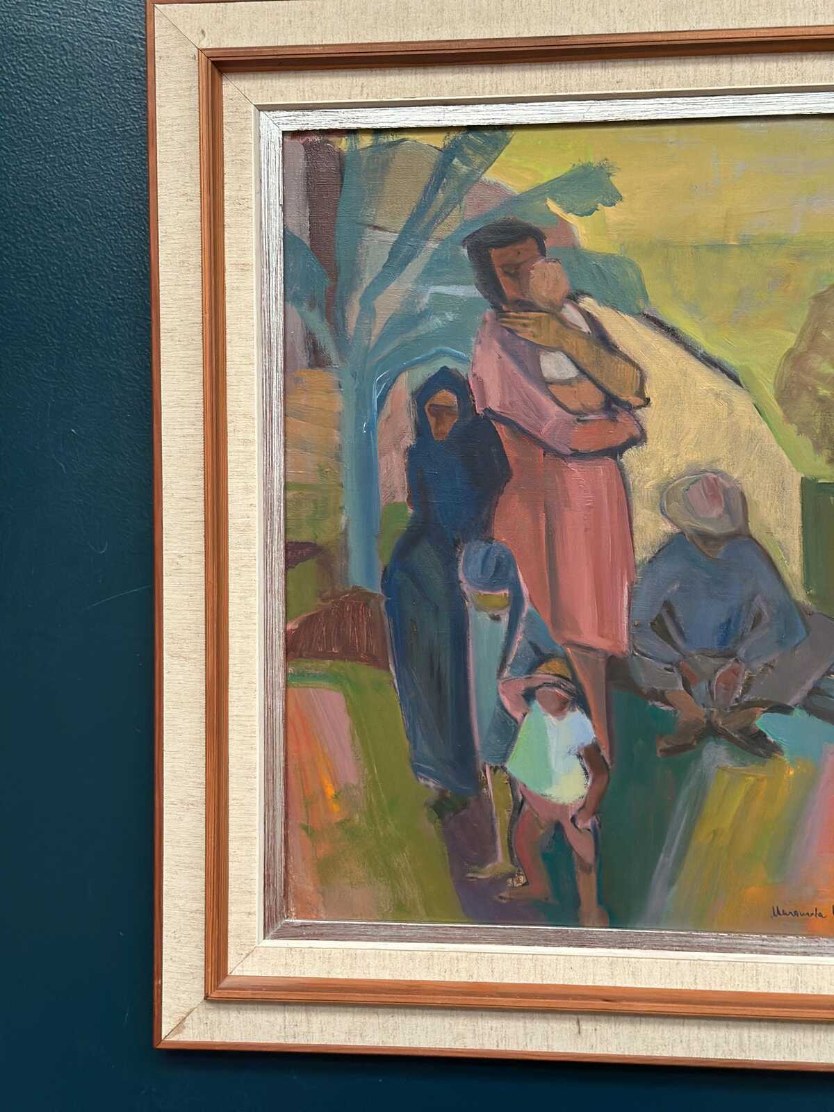 “Family in Tenerife” by Margareta Wallin