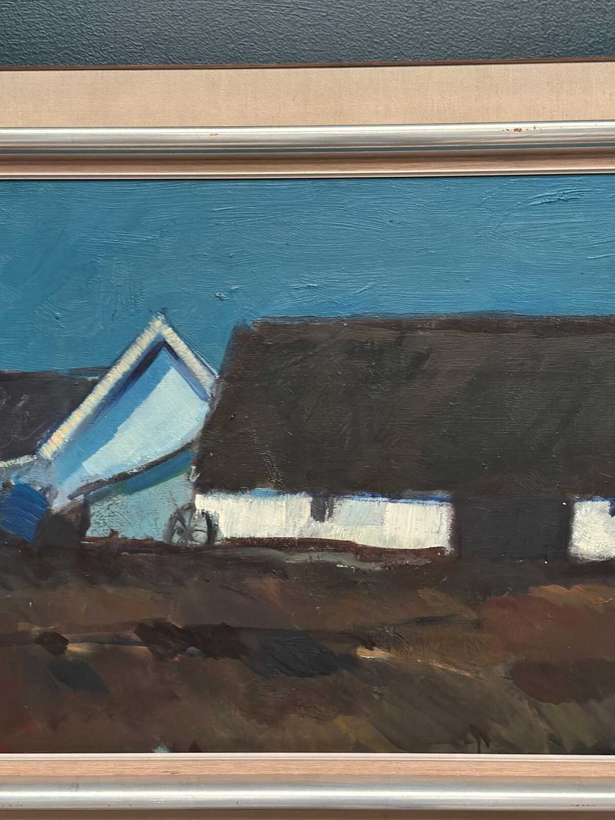 “Bondgård i landskapet” by Bengt Hillgrund