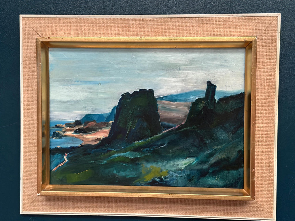 “Kustlandskap” by Hans Ripa