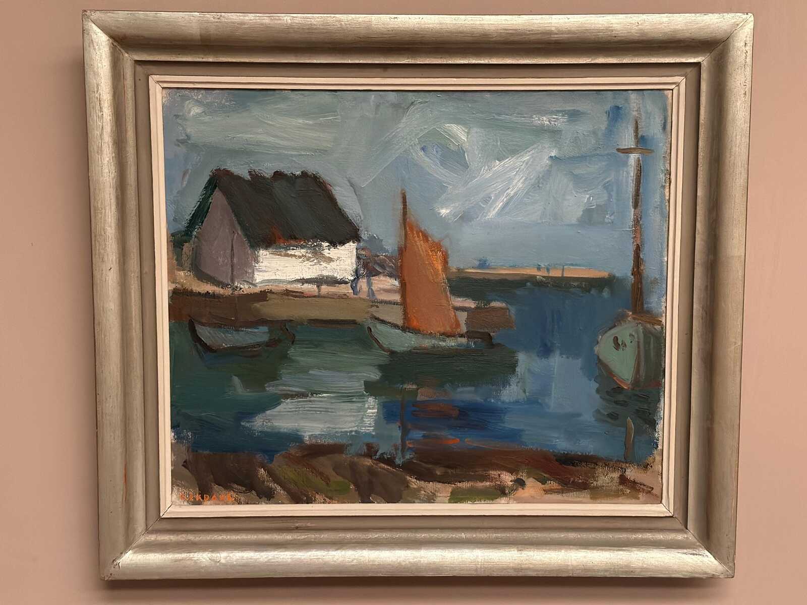 “Boat Harbour” by Gösta Ekdahl