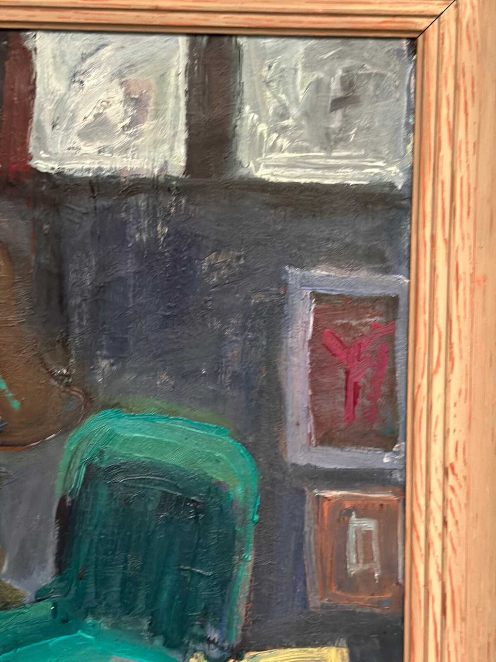 “Motljus i ateljén” by Ulla Borgström (1918–1999)