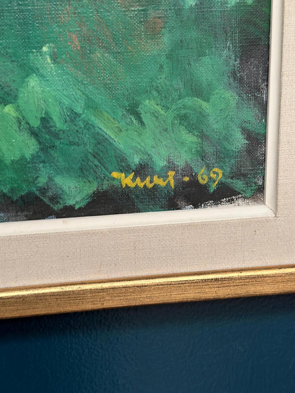 “Forest Grove” by Kurt Rubank (1923–2006) – Dated 1969