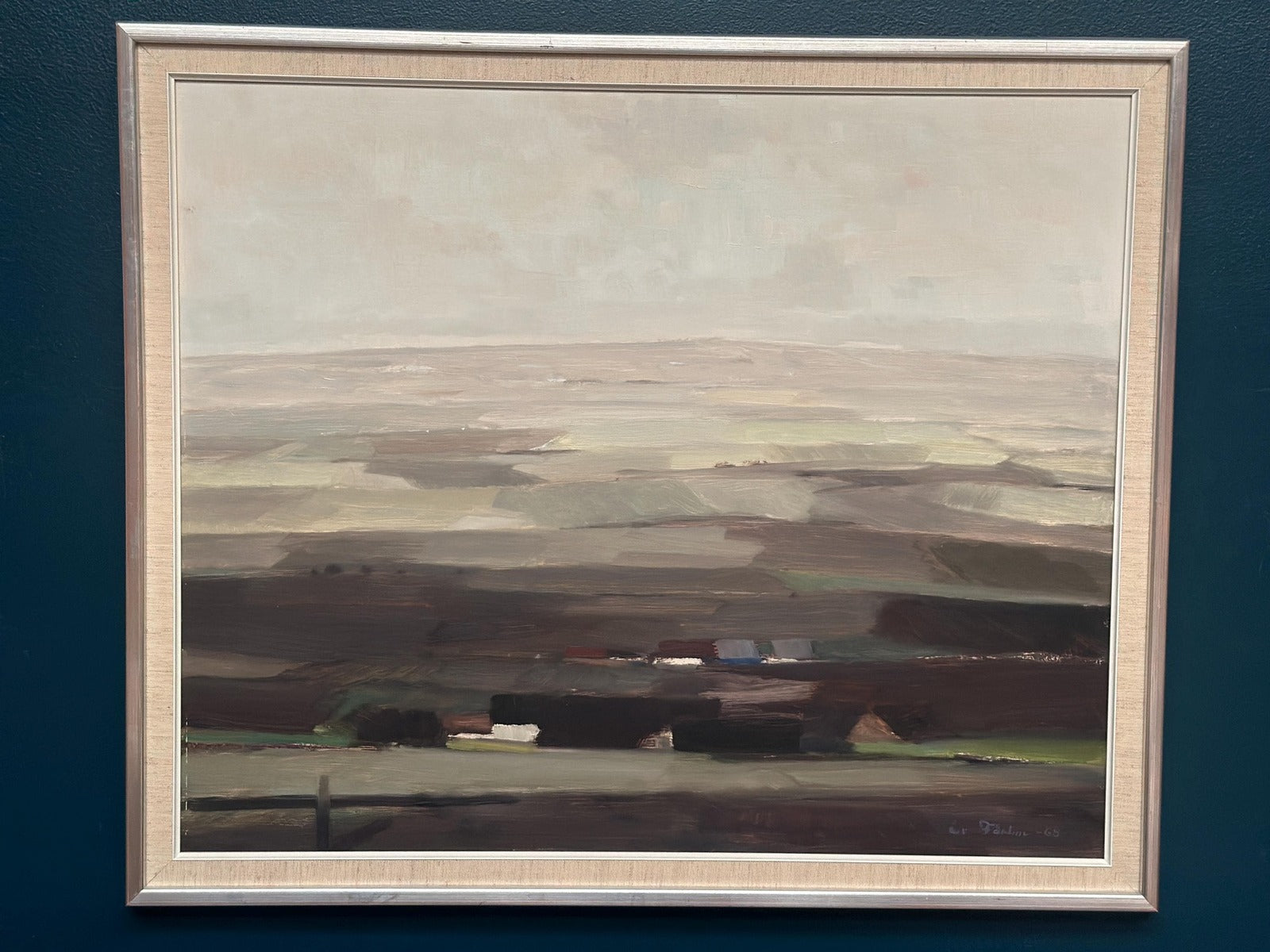 “House in a Flat Landscape” by Evert Färhm