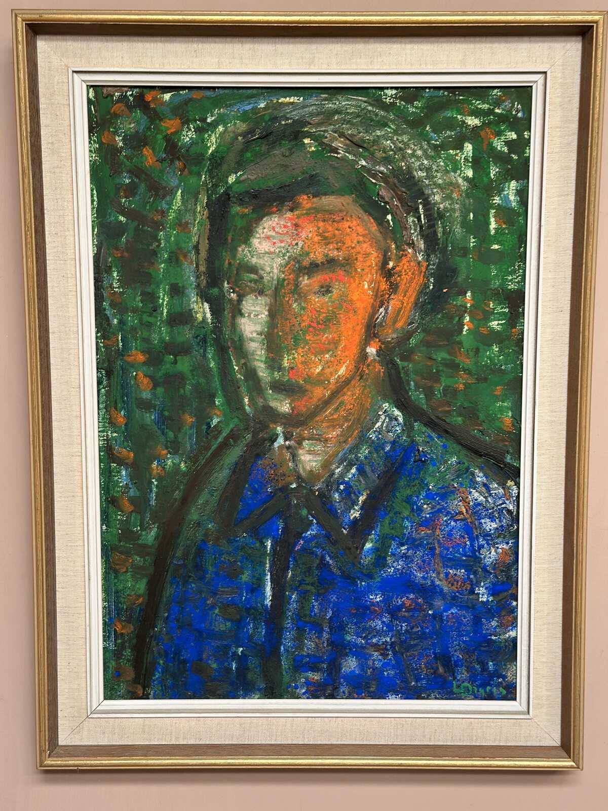 “Portrait” by Leonard Digris (1921–2003)