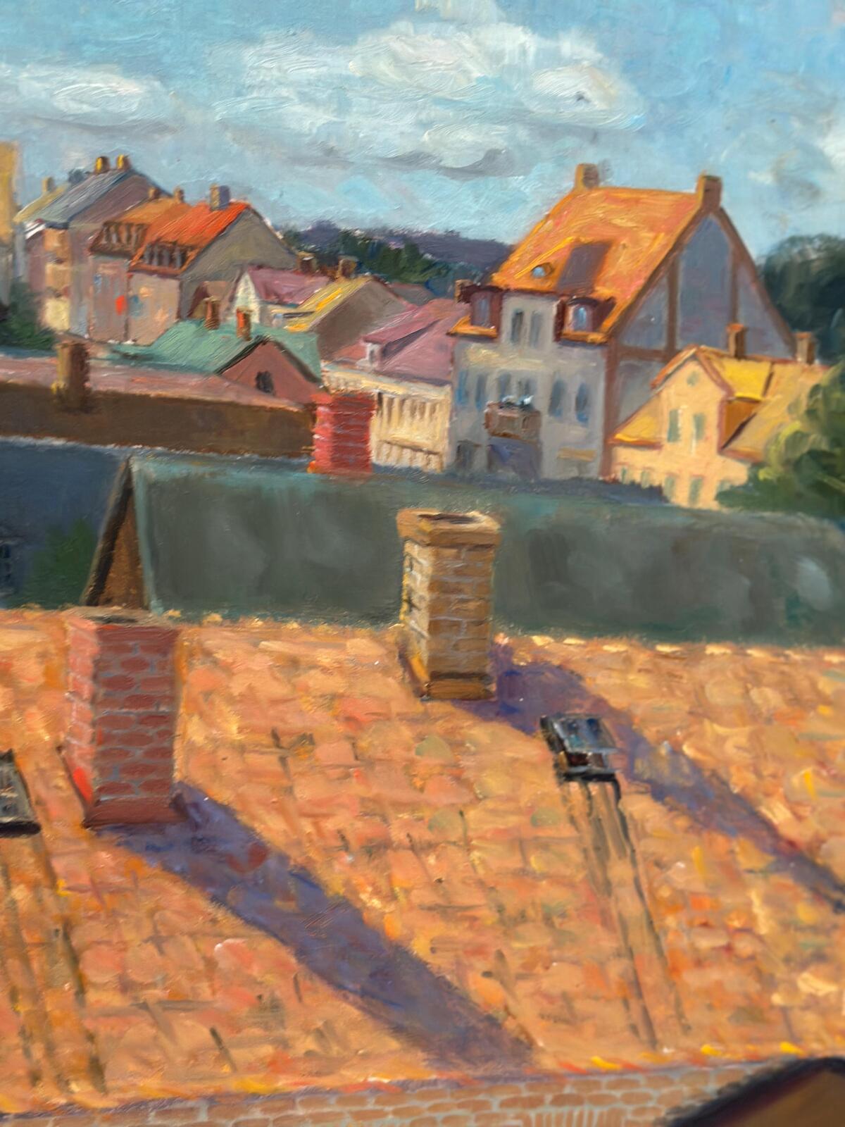 “Cityscape” by Wilhelm Matton