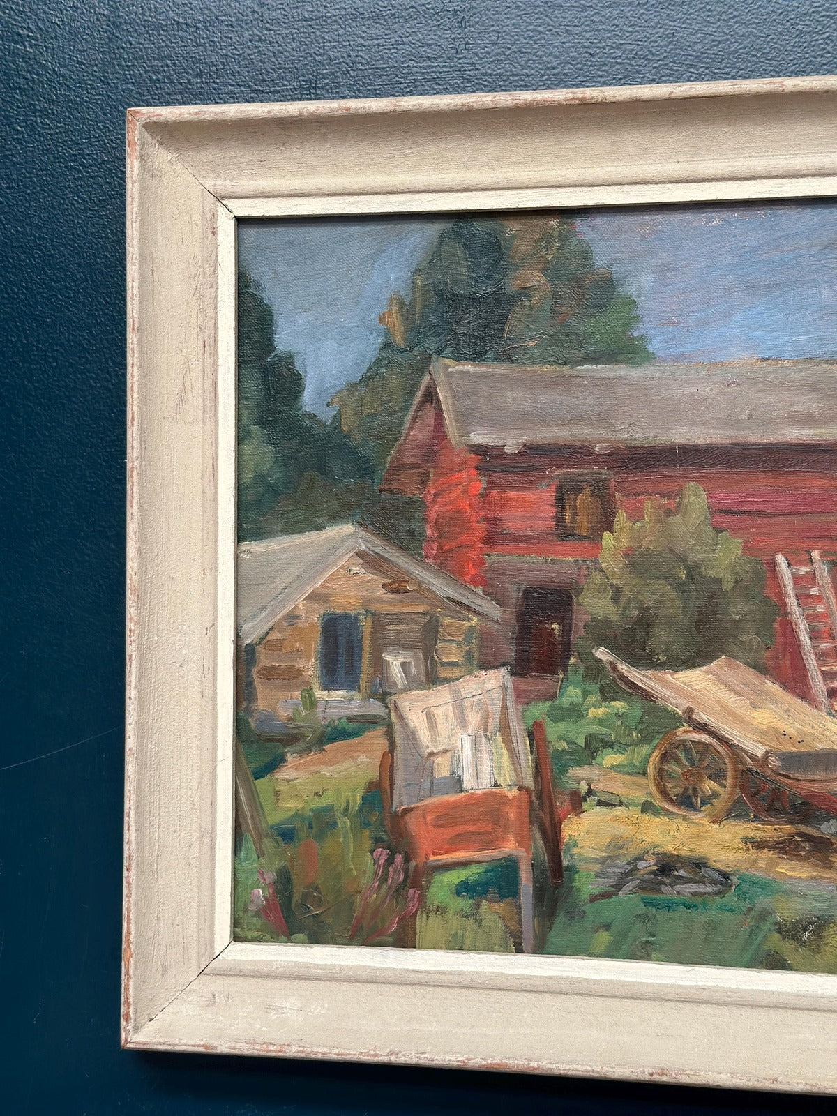 “Uthus, Dalarna” by Margit Wessbrandt (1917–2012)