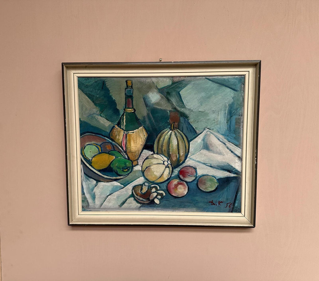 Wine and Fruit by D.K
