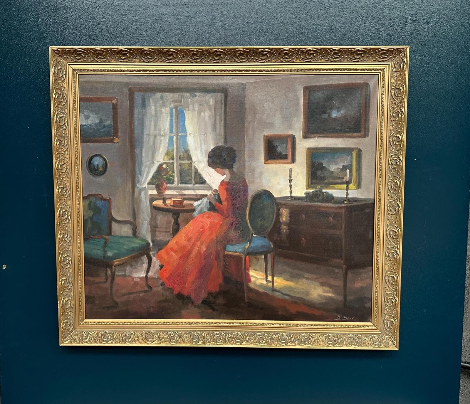 Interior Scene by Bente Berg