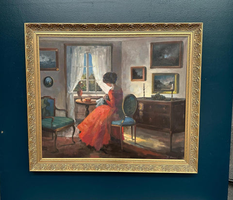 Interior Scene by Bente Berg