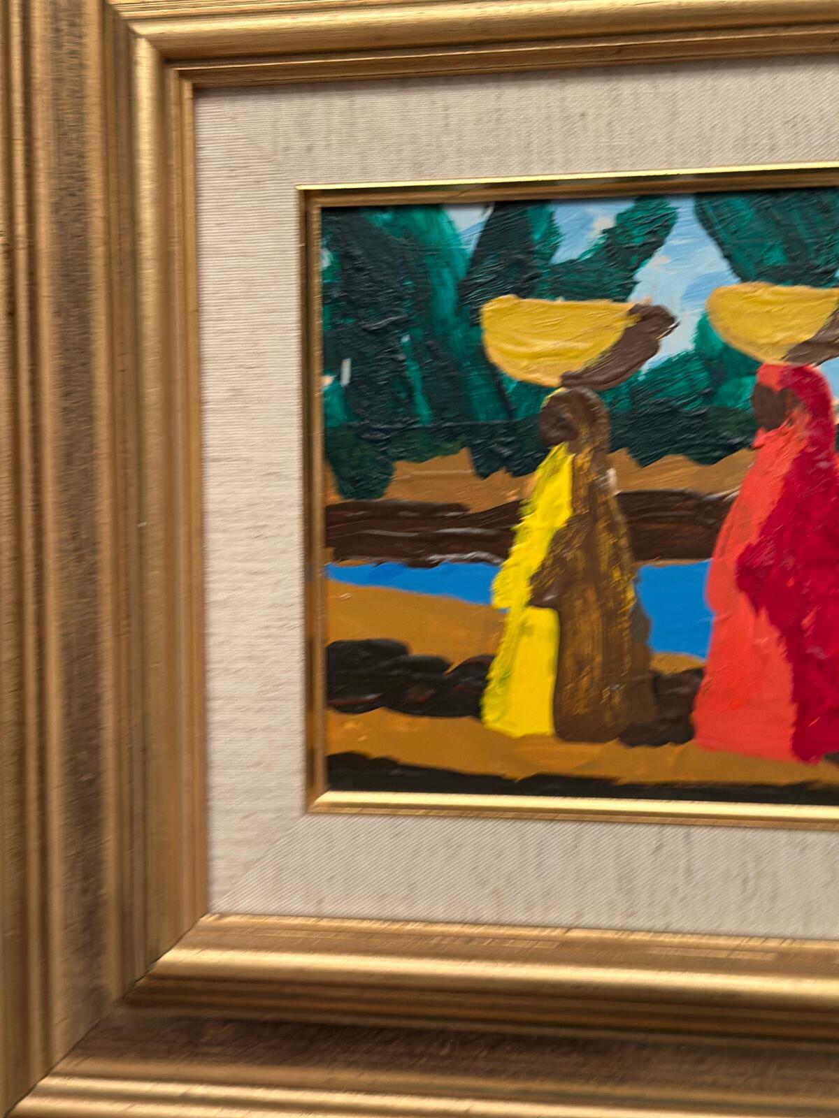 “Female Figures by a Stream” Attributed to Lars Norrman