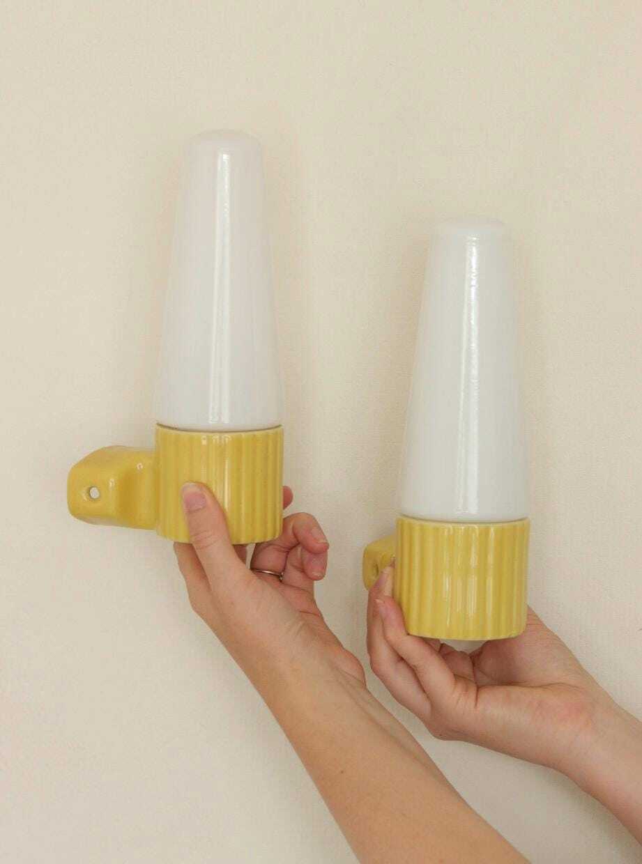 Pair of Swedish Wall lamps designed by SIGVARD BERNADOTTE for IFÖ