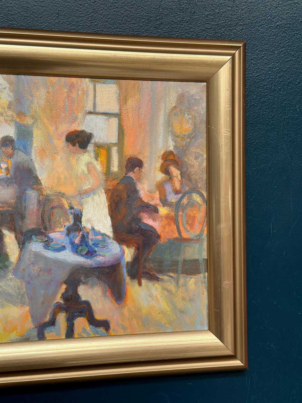 “Café Interior” by Don Hughes