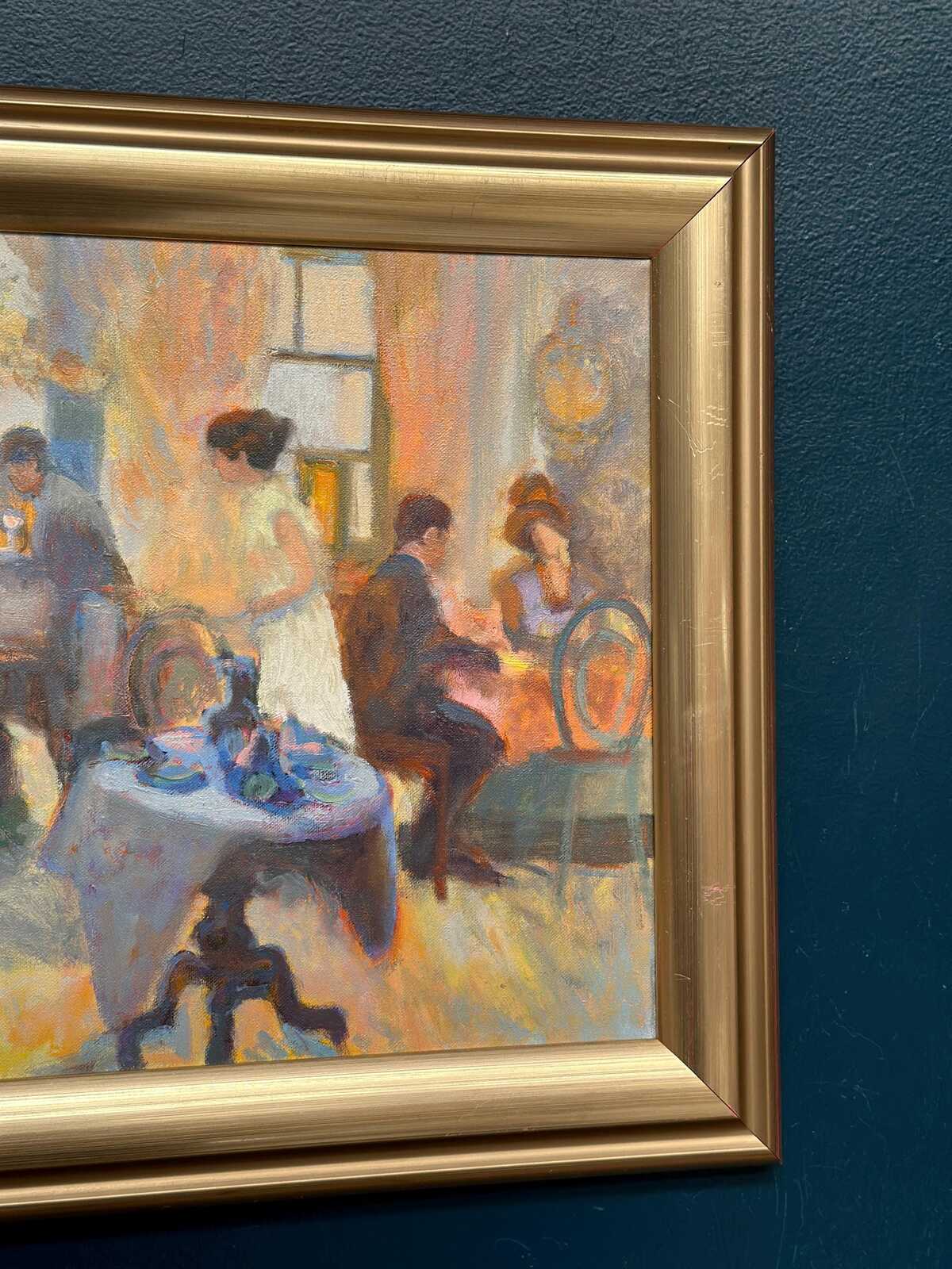 “Café Interior” by Don Hughes