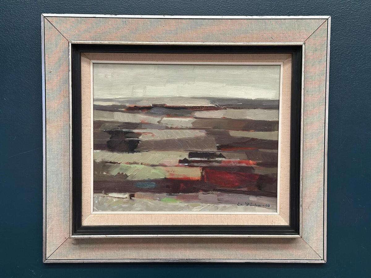 “Field Patches” by Evert Färhm (1901–1971)
