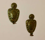 Baroque Style  Mid-Century Brass Swedish Sconces