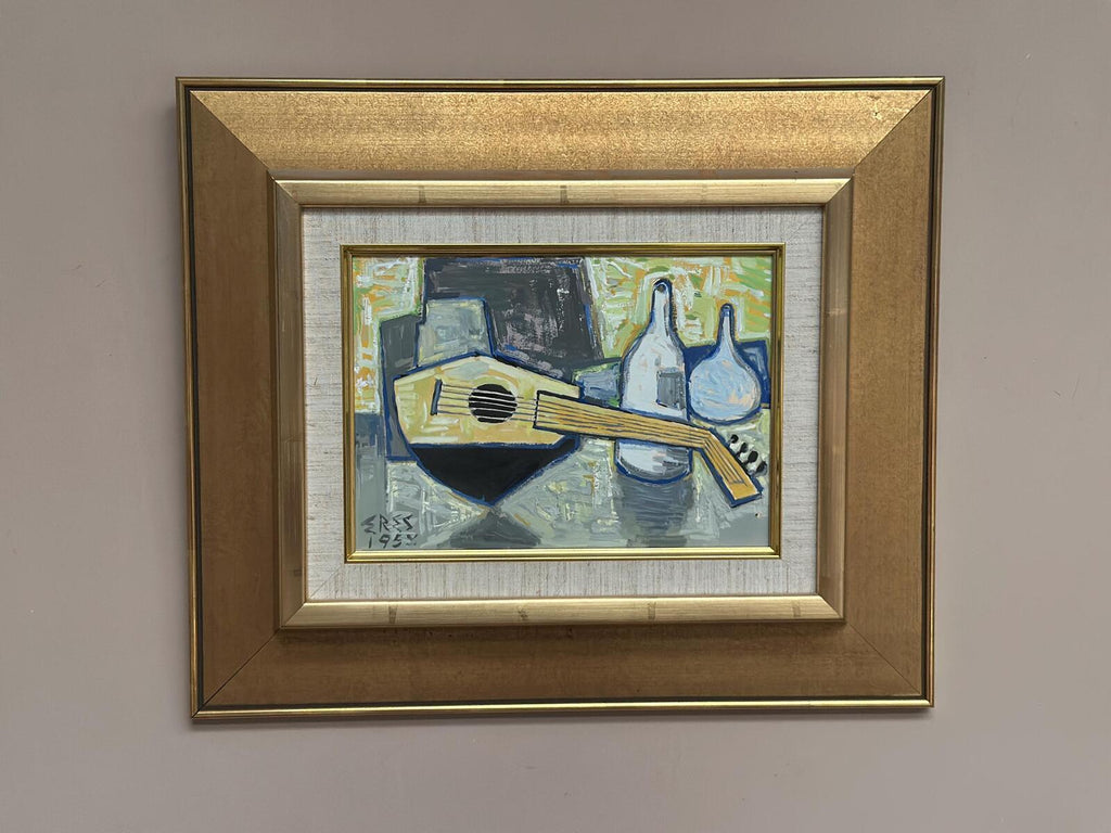 “Still Life with Lute” by Arnold Eres