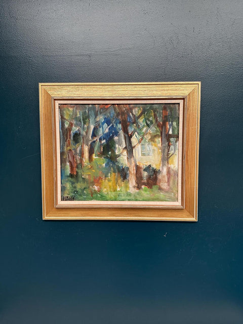 “Neighbor’s House” by Pia Hesselmark‑Campbell