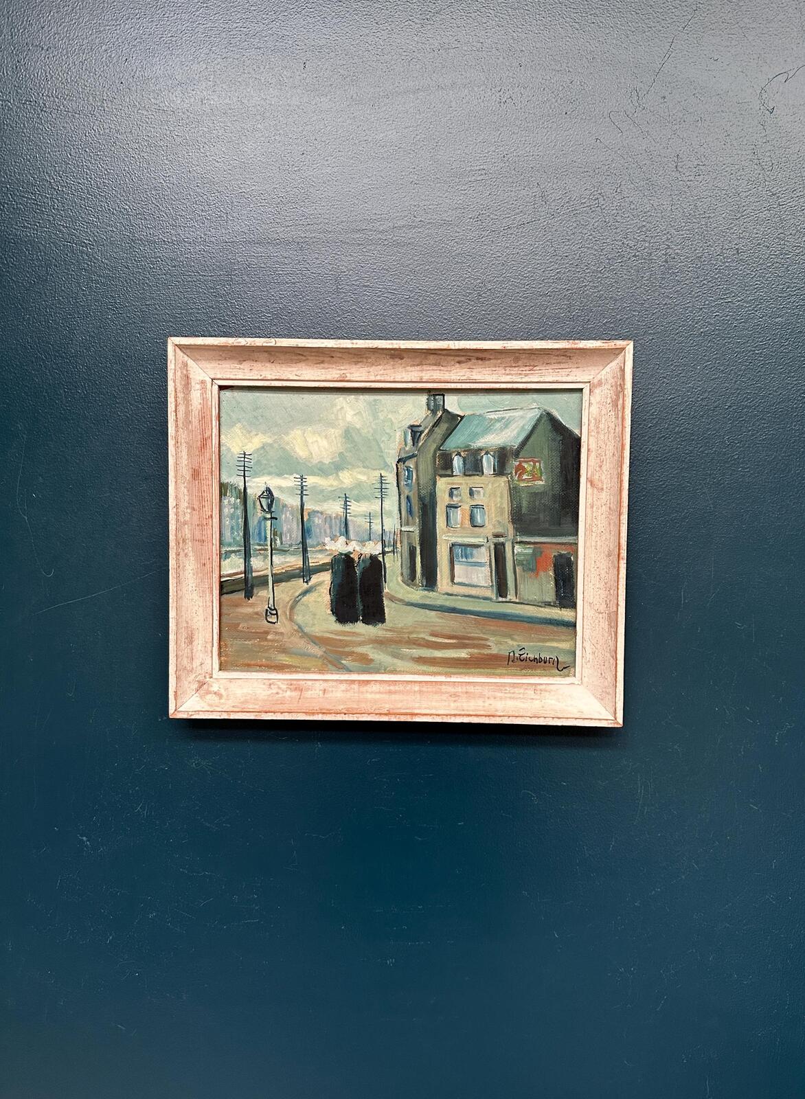 “Figures on Street” by R. Eichburn