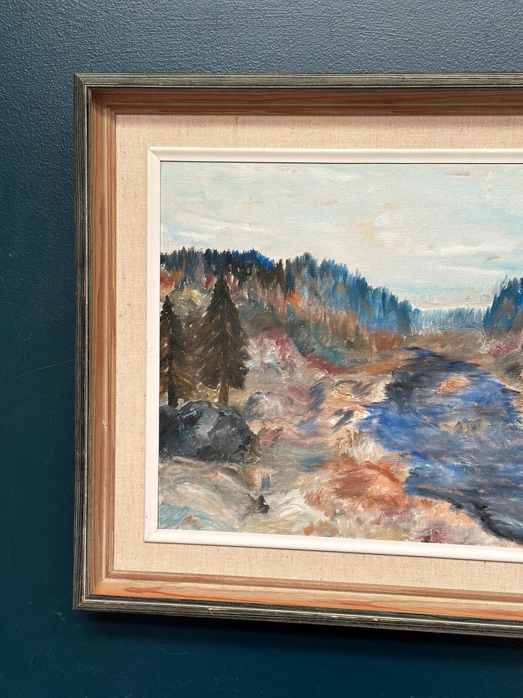 “Landscape with River and Forest” by Kaj