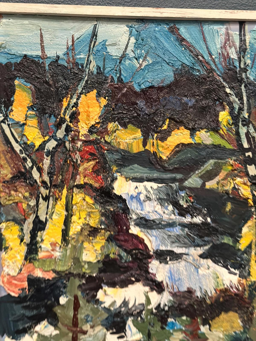 “Autumn Waterfall” by Harry Sahlin