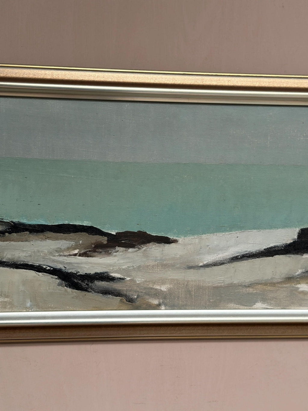 “Coastal Landscape” by Eric Cederberg (1897–1984)