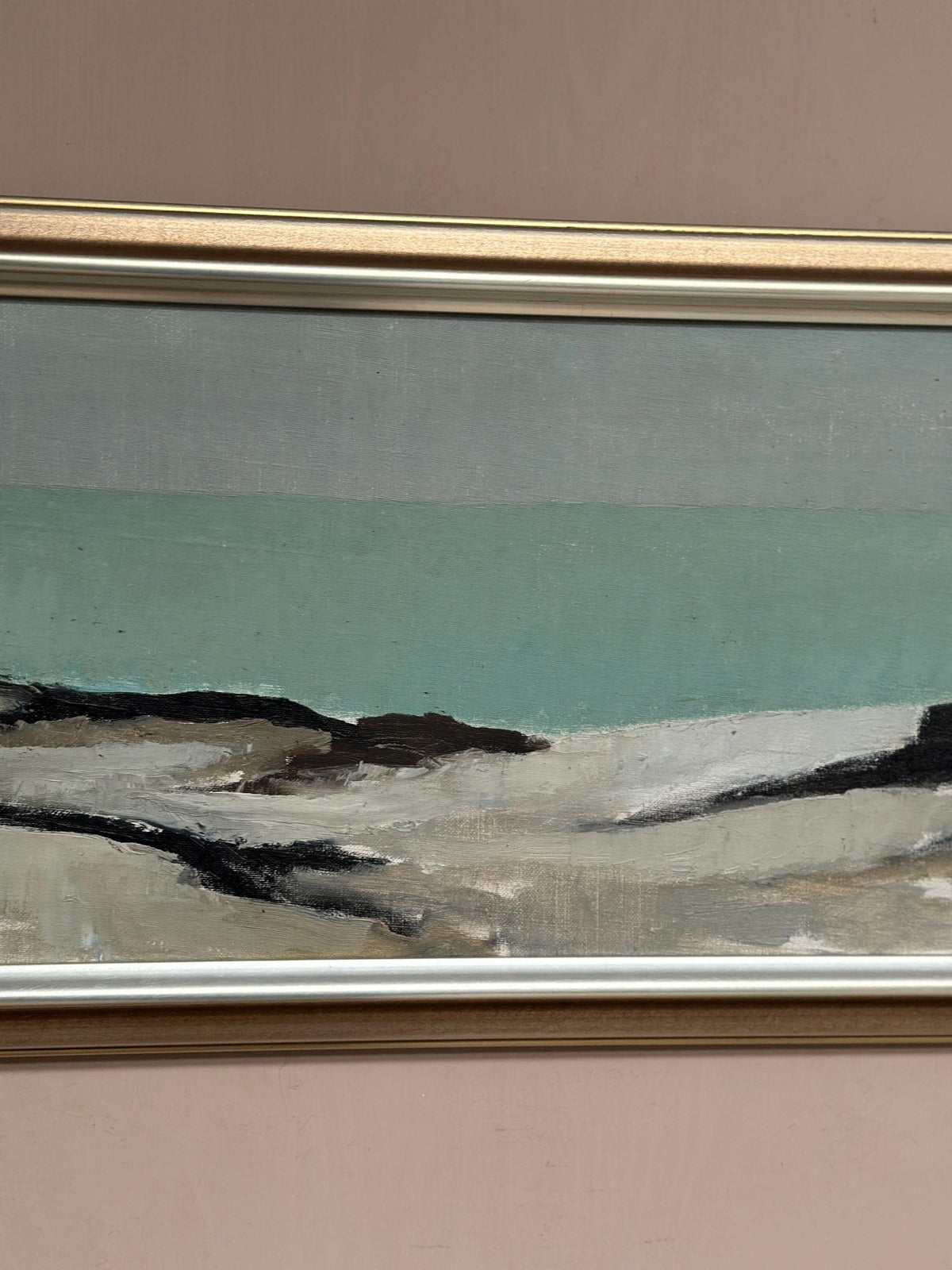 “Coastal Landscape” by Eric Cederberg (1897–1984)