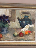 “Still Life with Kettle” by Karl Gustav Strandberg
