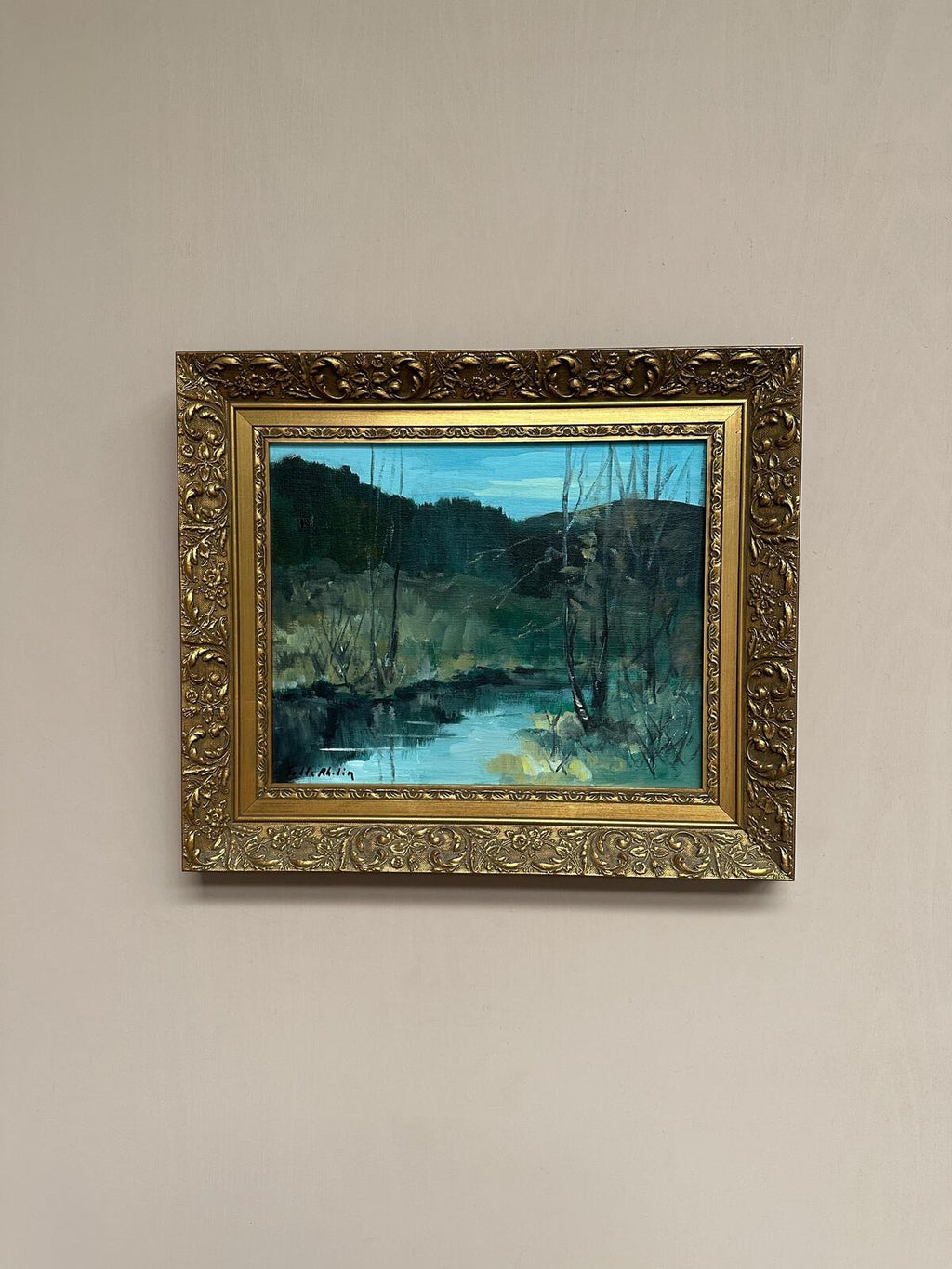 “Höstlandskap från Småland” by Tedde Rhodin