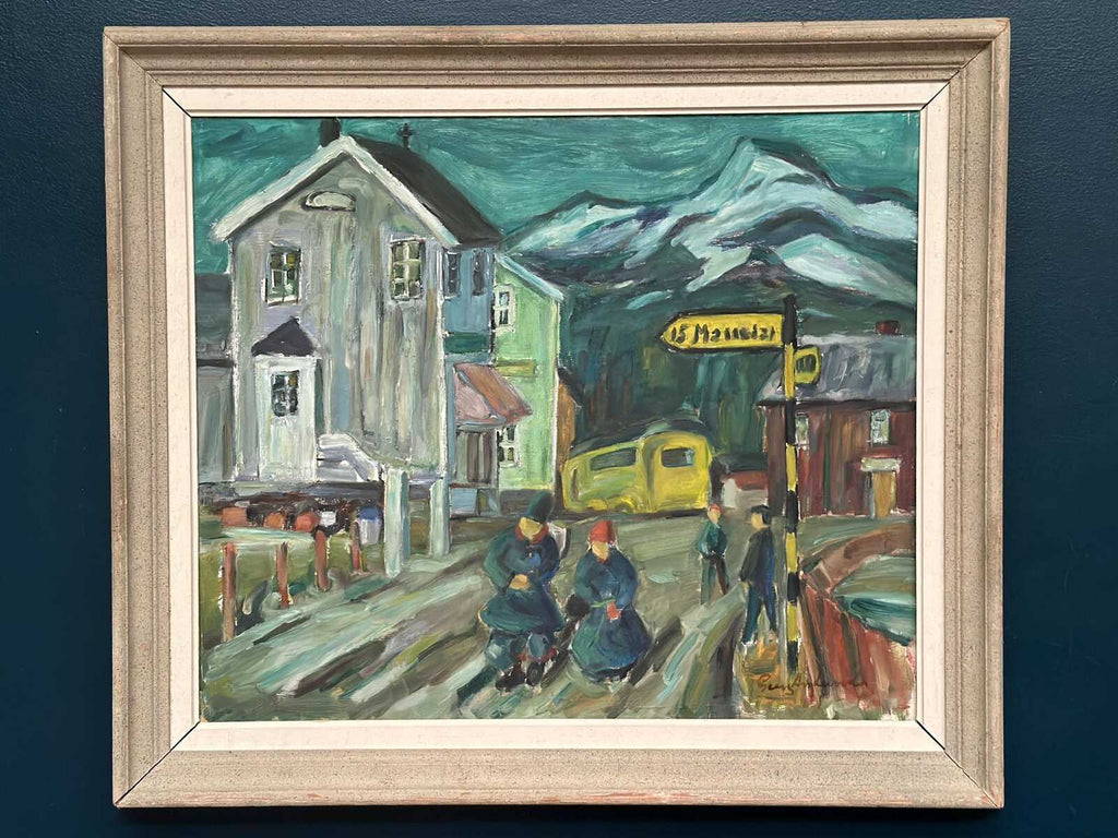 “Figures in the Street” by Georg Andersson
