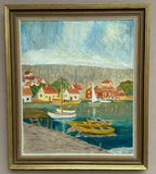 “Coastal Village” by Tage Nillson