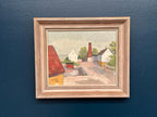 “Barns with Red Chimney” by A Svensson
