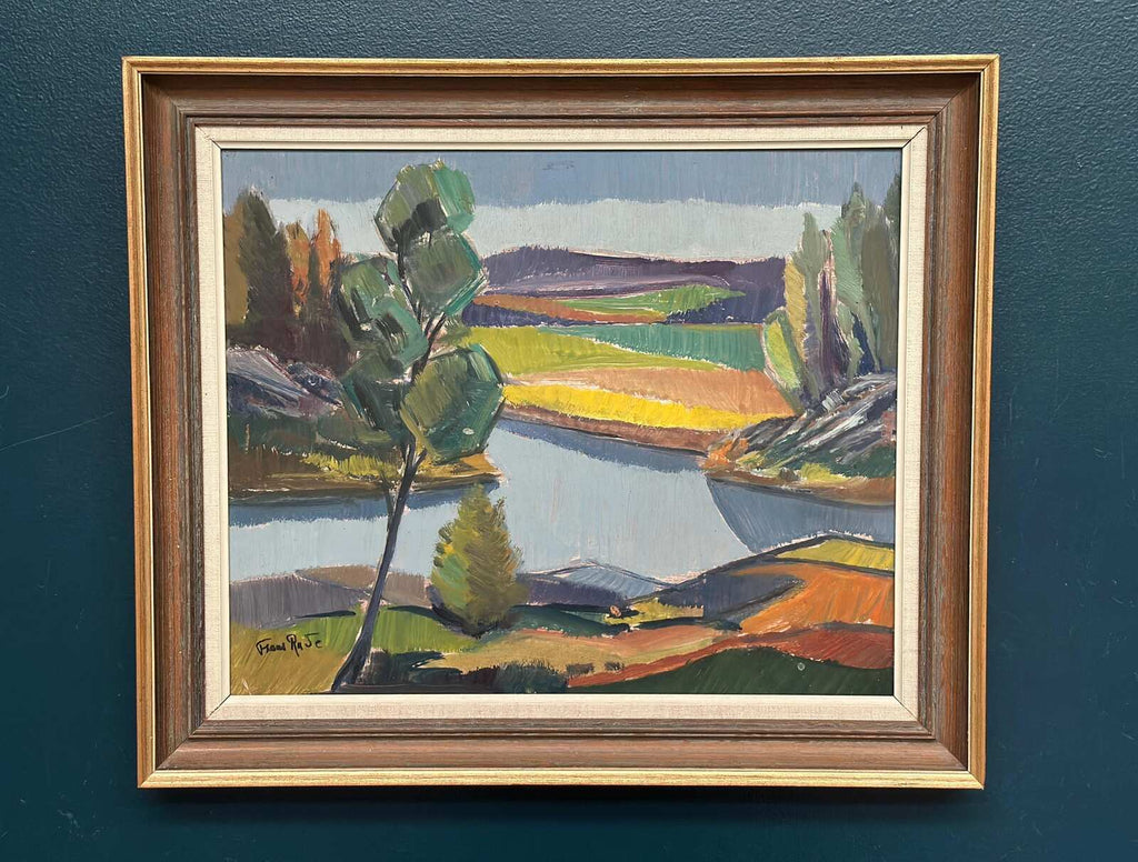 “Natural Landscape” by Frans Rase (1913–1994)