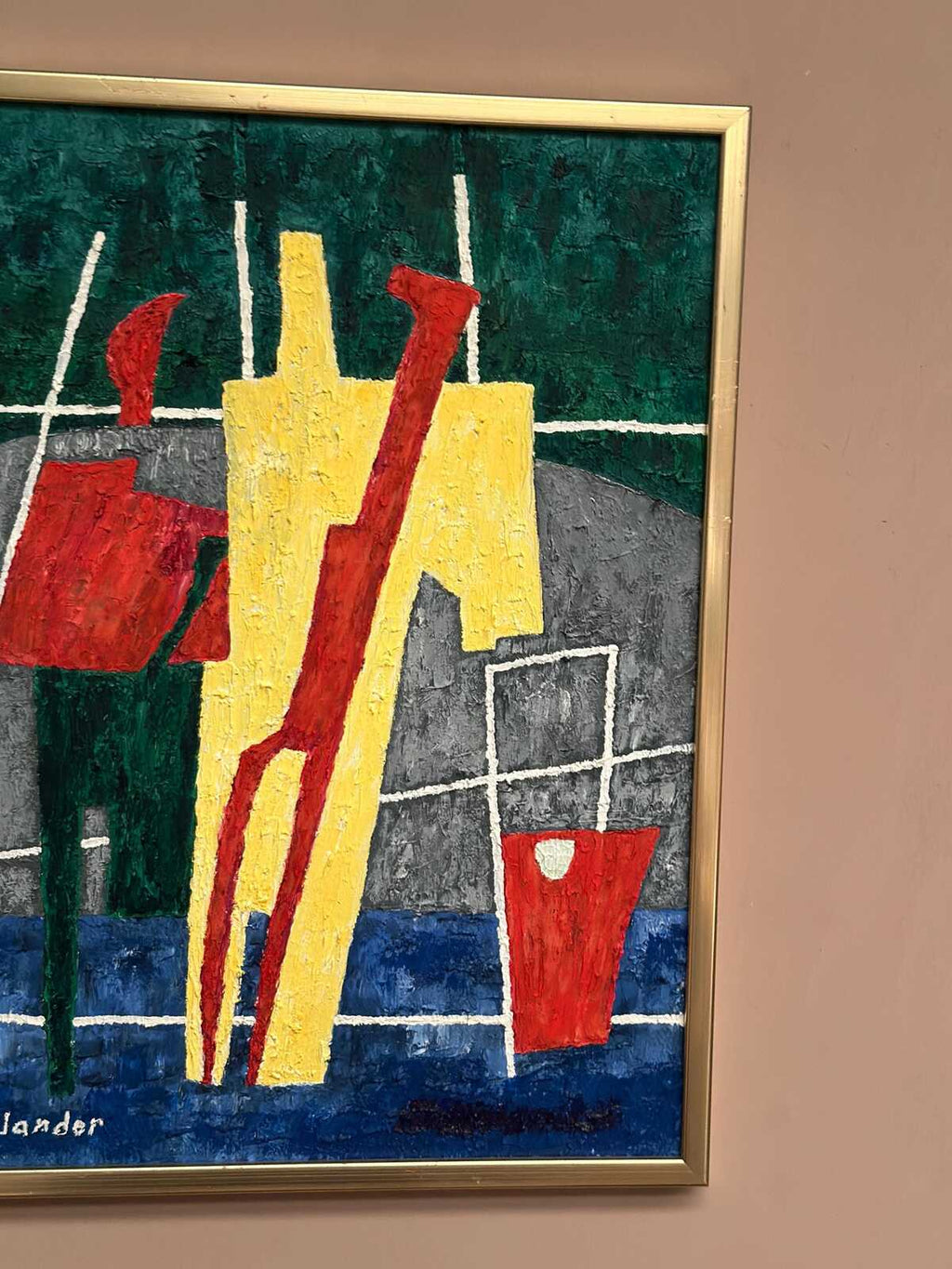 “Abstract Composition” by M. Hulander