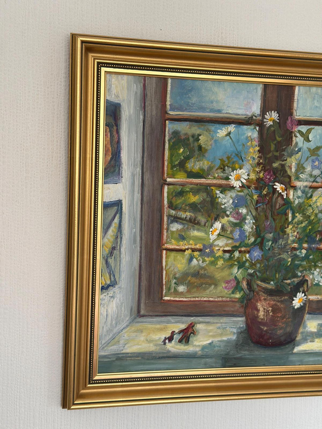 “Flowers by the Window” by Kaj Järpemark