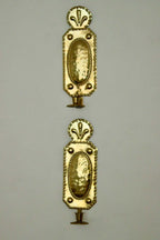 Pair of Mid Century Swedish Brass Sconces