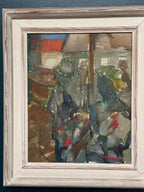 “City Motif with People” by Sven Fritiof Teodor Grandin