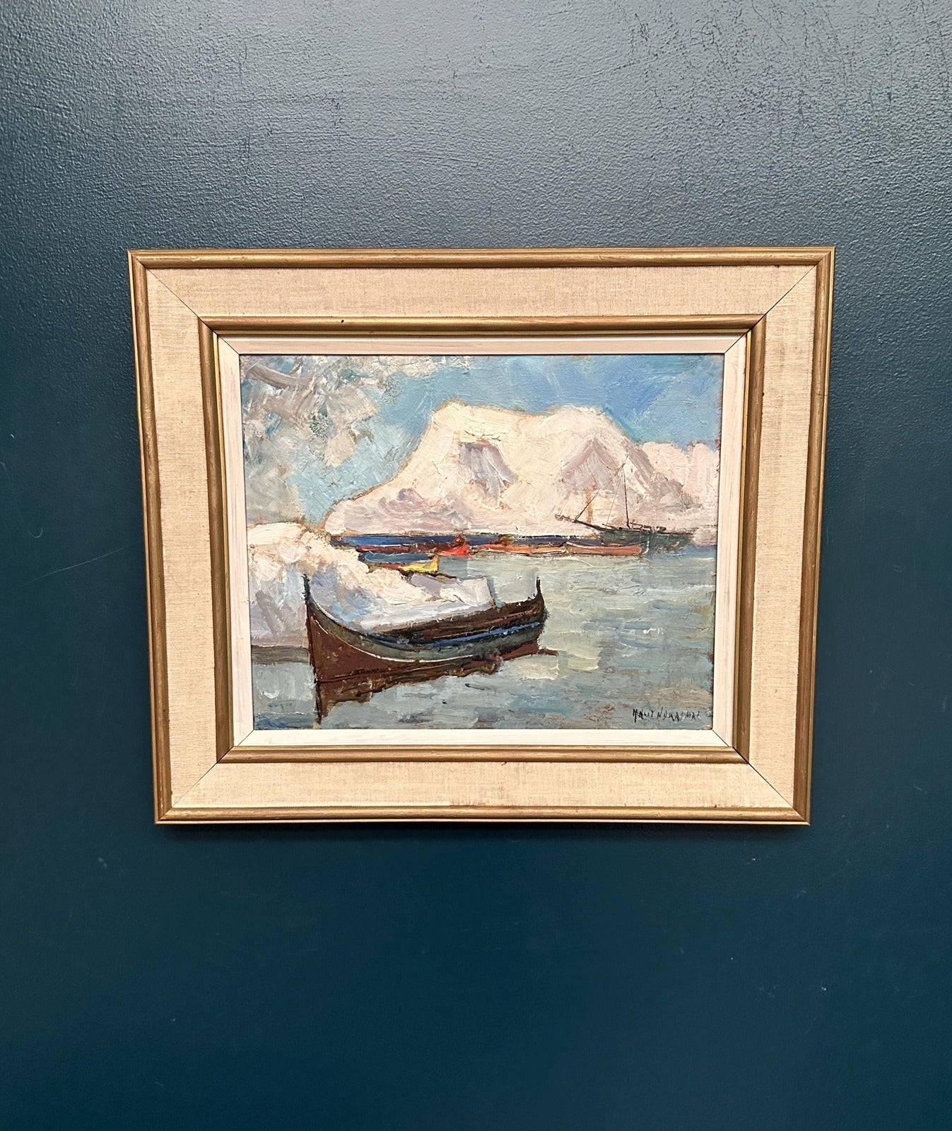 “Winter Harbor” by Knut Norman