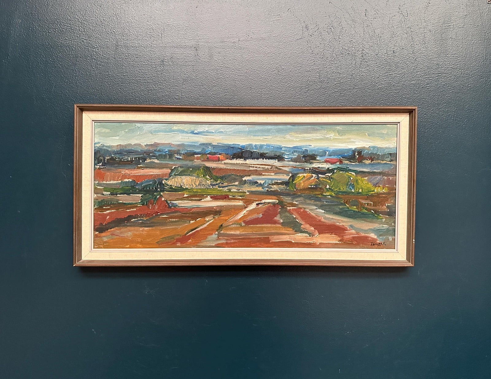 “Landscape” by Jerzy Luczak‑Szewczyk (1923–1975)