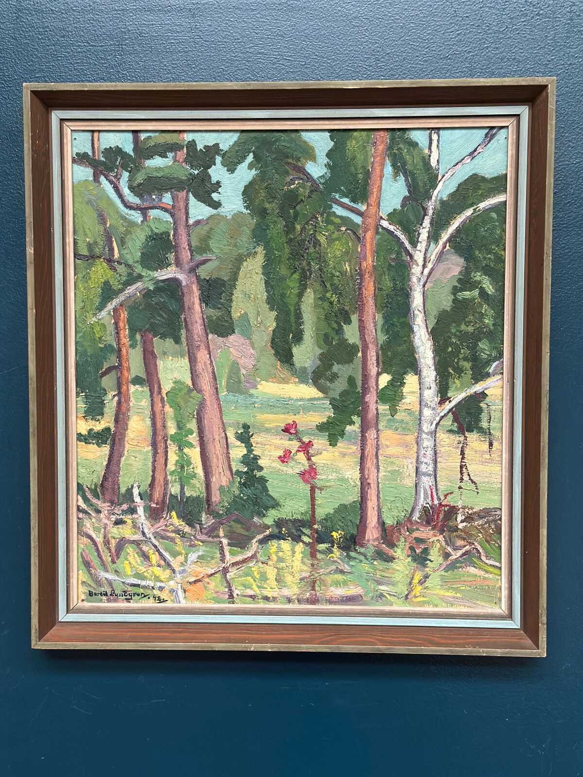 “Forest” by Bertil Lundgren (1900–1979)