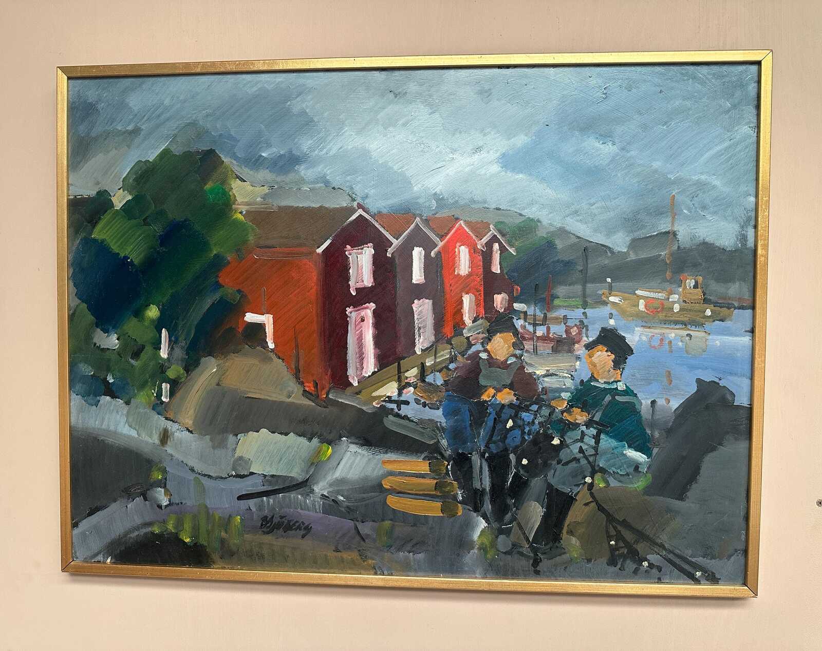“Fisherman’s Idyll” by Bo Sjööberg
