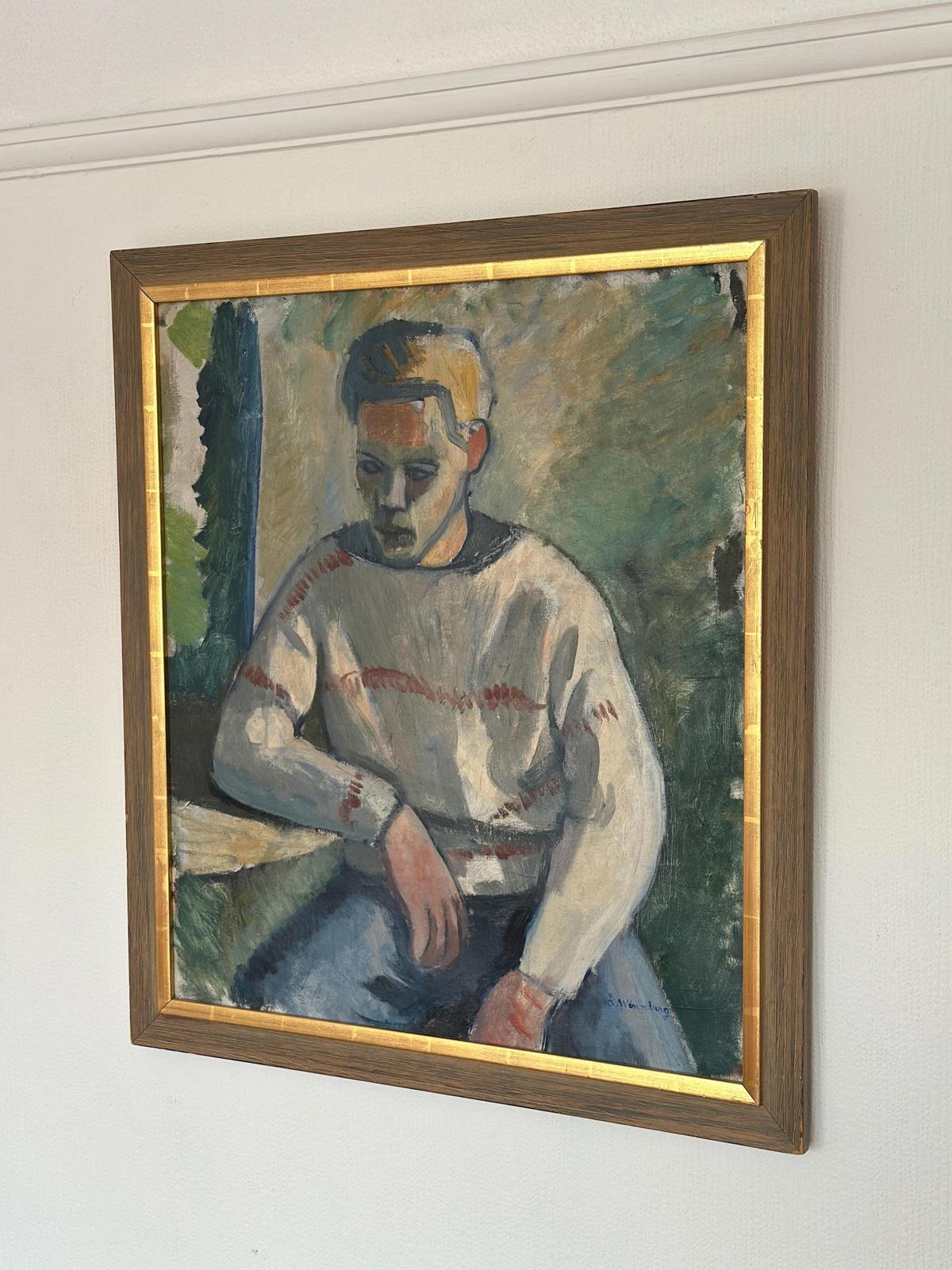 “Portrait of a Man” by Åke Winnberg
