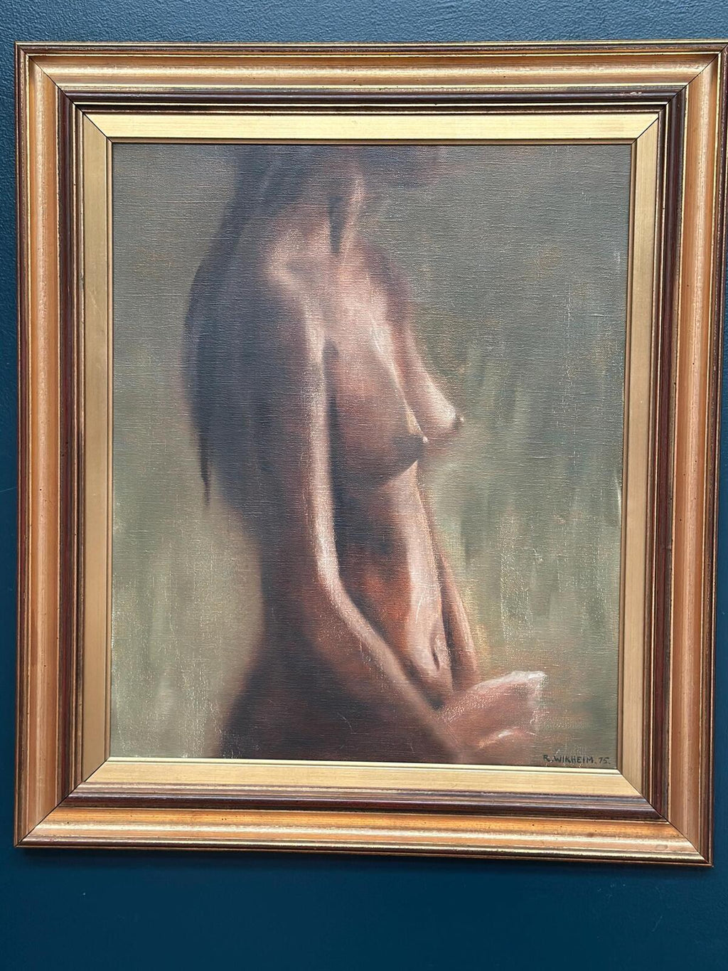 “Nude Study” by R. Wikheim