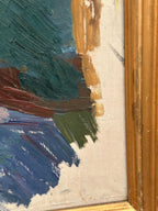 “Seated Woman” by Stig August Waldemar Åkervall (1919–1992)