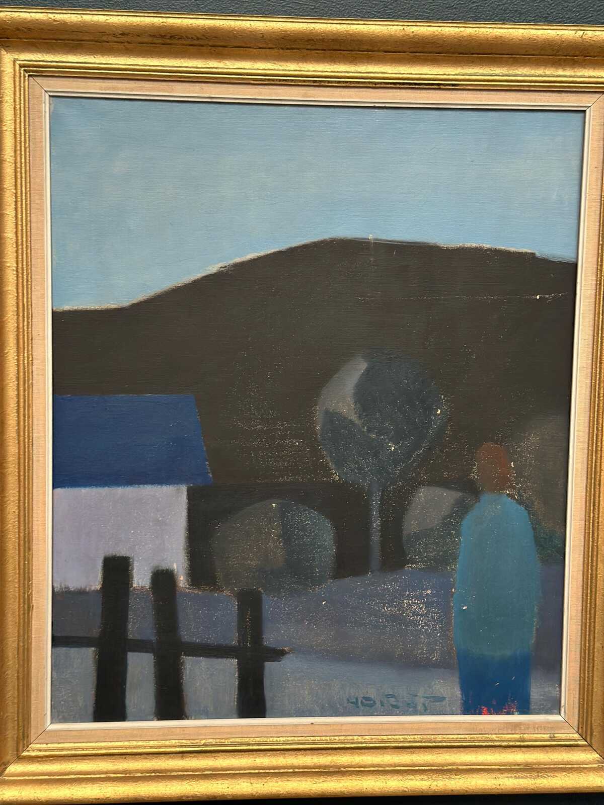 “Landscape” by Knud Horup (1926–1973)