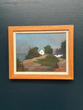 “Coastal Village” by Gustav Tenberg