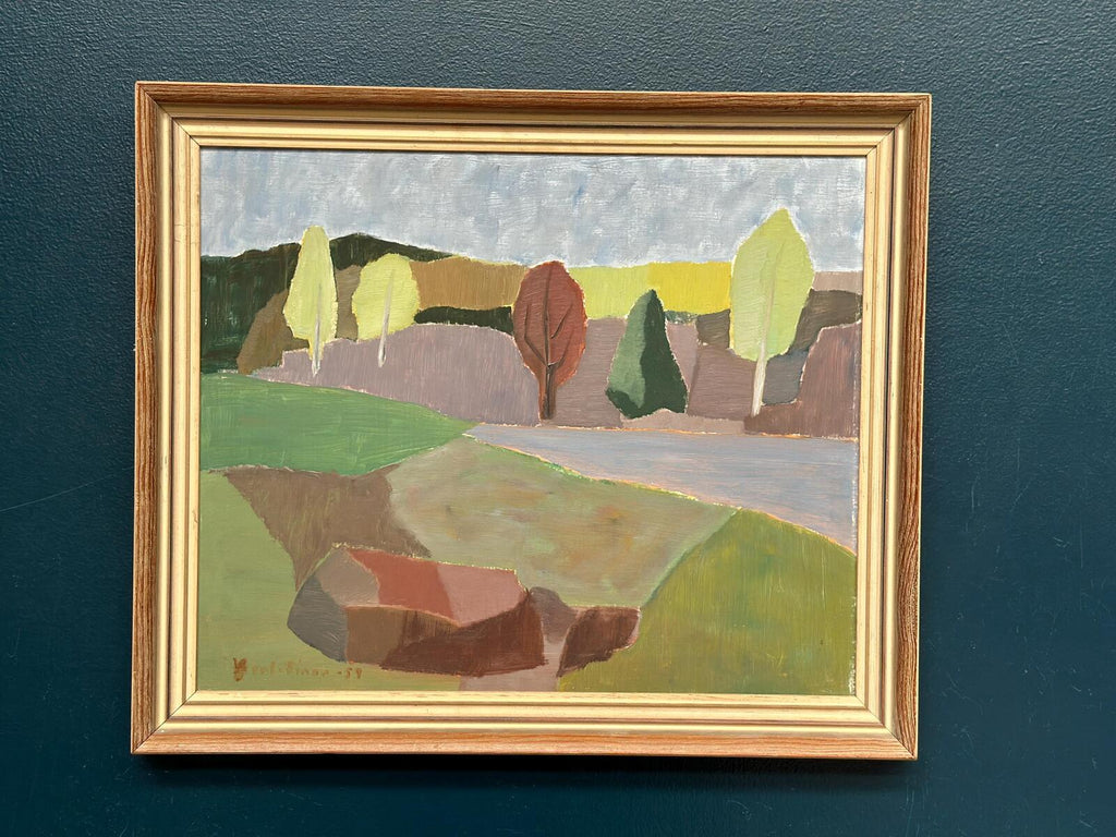 “Trees and Fields” by Carl‑Einar Andersson (1925–1975)